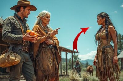 “Escuché que quieres una esposa, mi hija es perfecta para ti”, dijo la mujer apache a la que ayudé…..