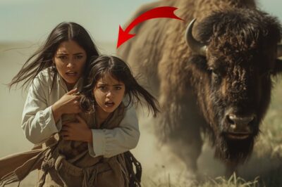 Ella protegió a un niño apache de un búfalo… Días después, un regalo sagrado lo cambió todo.