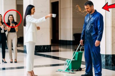 LA HIJA MIMADA DEL MILLONARIO HUMILLÓ AL LIMPIADOR… SIN SABER QUIÉN ERA EN REALIDAD…