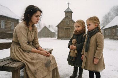 “Tú buscas un hogar y nosotras una novia para papá”, dijeron las gemelas a la viuda sin hogar…