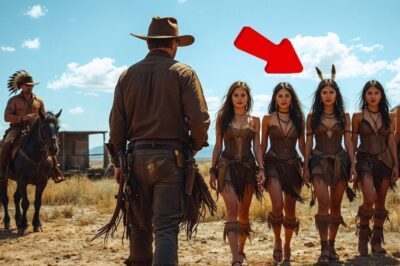 Un ranchero alimentó al líder de una tribu y le trajo a 5 hermosas mujeres nativas como regalo ….