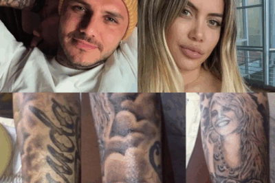 ¡Mauro Icardi elimina tatuajes de Wanda Nara y desata furor en redes!