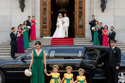 Él Invitó a Su Pobre Exesposa Para Humillarla en Su Boda—Pero Ella Llegó en una Limusina Con Sus Trillizos…