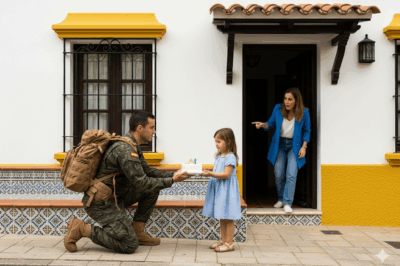 “El soldado que volvió del frente para descubrir el infierno dentro de su propia casa”….