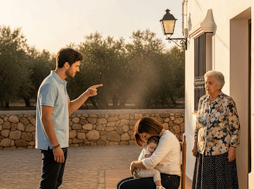 Llevé a mi esposa a dormir en el almacén porque tuvo el valor de discutir con mi madre. A la mañana siguiente, cuando abrí la puerta y vi la escena… me quedé sin palabras.