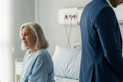 “ABANDONÓ A SU MADRE EN UN HOSPITAL… PERO LA VIDA LE DIO LA LECCIÓN MÁS DURA”