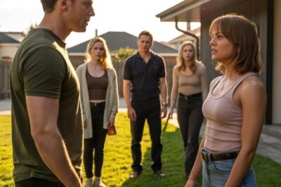 Al visitar a mi hija casada, descubrí que se estaba quedando en una caseta de jardín con 40 °C de calor. ¿El motivo? “No se permite la entrada a extraños”. Me la llevé y, más tarde, sus suegros se quedaron completamente impactados…