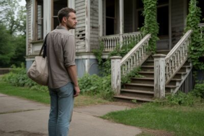 Nadie Quería Esta Mansión En Ruinas Gratis, Hasta Que Un Padre Pobre La Compró Y Descubrió $200M