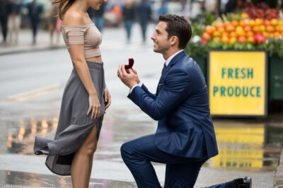 UN MILLONARIO LE PIDIÓ QUE FINGIERA SER SU NOVIA POR 5 MINUTOS… LO QUE ELLA HIZO LO DEJÓ EN SHOCK…