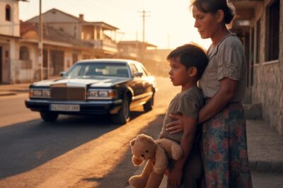 “Durante Diez Años Crié Sola a Mi Hijo Sin Padre — Todo el Pueblo Me Despreció, Hasta Que Un Día Se Detuvieron Autos de Lujo Frente a Mi Casa y El Verdadero Padre del Niño Hizo Llorar a Todos”