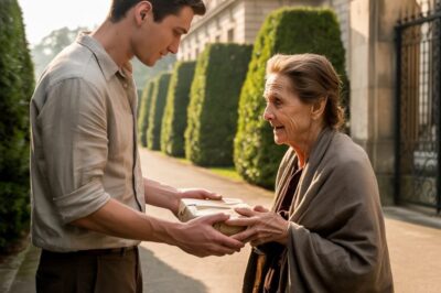 Una madre de 70 años fue a ver a su hijo para pedirle dinero para su tratamiento médico. Pero él solo le dio un paquete de fideos y, con educación, la despidió. Sin embargo, al llegar a casa y abrirlo, quedó sorprendida y no podía creer lo que veía…