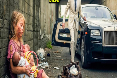 Millonario Halló a una Niña con Dos Bebés Durmiendo Bajo un Puente. Al Acercarse, Exclamó…