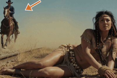 La chica comanche atrapada en las vías suplicó ser su esposa si él le salvaba la vida