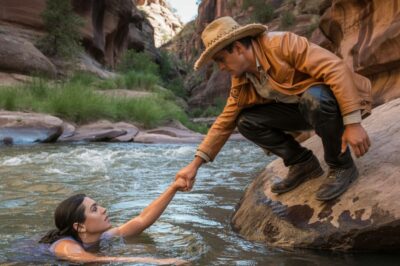 Un Apache solitario salva a una joven en el río… Sin imaginar lo que el destino le tenía preparado
