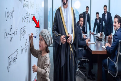 “RESUELVE ESTO Y TE DARÉ 100 MIL EUROS” – UN MULTIMILLONARIO ÁRABE SE RÍE, PERO UNA NIÑA POBRE SORPRENDE A TODOS…