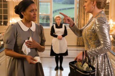 La inocente empleada negra fue acusada de robar dinero y despedida de la mansión del multimillonario — pero lo que reveló la cámara oculta dejó a todos sin palabras..