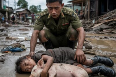 Un padre regresó del servicio militar solo para descubrir que su hija había sido obligada por su madrastra a dormir en el chiquero — y lo que sucedió después fue impactante.