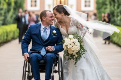 Ella se casó con un hombre con discapacidad, pero una gran sorpresa la esperaba en la boda.