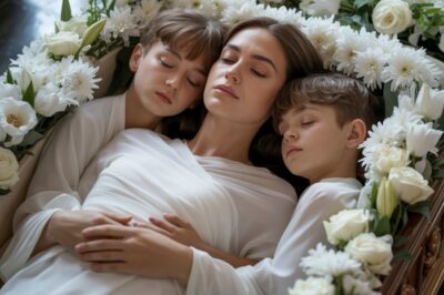¡Madre e hijos GEMELOS FALLECEN el mismo día, pero en el ENTIERRO, un DETALLE IMPACTA a todos!…