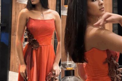 ¡De impacto total! Ana Beatriz vuelve a lucir un vestido espectacular diseñado especialmente por su madre.