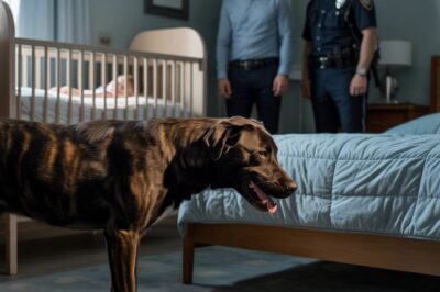 Todas las noches, el perro negro de la casa le gruñía al recién nacido, lo que hacía que el padre sospechara. Inmediatamente llamó a la policía, ya partir de entonces, descubrió la horrible verdad debajo de la cama.