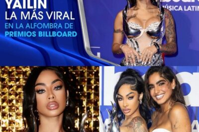 Yailin se roba todas las miradas con su transformación para los Billboard.