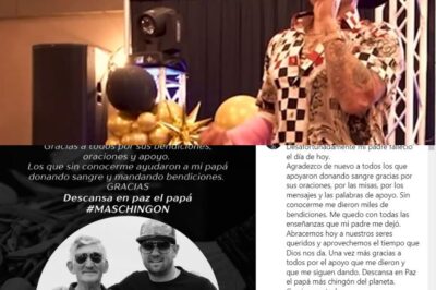 «YA ESTÁ CON DIOS». Ex de Chiquis confirma terrible pérdida que lo tiene devastado