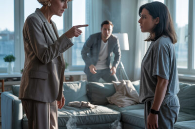 Aquí tienes la traducción al español: “¿Por qué estás ahí plantada como una estatua? ¡Ve a poner la mesa! ¿O es que en tu pueblo no te enseñaron cómo recibir a los invitados?” El timbre sonó tan inesperadamente que Anna se sobresaltó y casi deja caer su taza de café. La mañana del domingo prometía ser perezosa y tranquila: ella y Maksim habían planeado pasarla en casa, con libros y series. Sin visitas, sin alboroto. “¿Quién podría ser?” Max levantó la vista del portátil, frunciendo el ceño, sorprendido. “No tengo idea. ¿Quizá el vecino pidiendo sal?” Anna abrió la puerta… y se quedó paralizada. En el umbral había un hombre y una mujer de unos cincuenta y cinco años, elegantemente vestidos, con el rostro tenso. La mujer la miró de arriba abajo, deteniéndose un buen rato en los pantalones de estar por casa y la camiseta vieja. “Hola”, alcanzó a decir Anna, comprendiendo al instante quiénes eran. Había visto fotografías de Maksim. “¿Ustedes… son los padres de Max?” “Sí”, respondió la mujer con sequedad y entró en el pasillo sin esperar invitación. “¿Está Maksim en casa?” “¿Mamá? ¿Papá?” Max apareció en el pasillo, y Anna vio cómo se le iba el color del rostro. “¿Qué… No sabía que iban a venir…” “Estábamos cerca”, su padre se quitó el abrigo y lo colgó en una percha. “Decidimos que ya era hora de conocer a tu… prometida. Ya que estás decidido a casarte, pese a todo.” El tono con el que dijo “prometida” hizo que Anna apretara los puños. Max le había dicho que sus padres no estaban entusiasmados con la noticia de la boda, pero no esperaba semejante desprecio abierto. “Pasen”, dijo Anna, recomponiéndose y cuadrando los hombros. “Perdonen que no hayamos preparado nada para recibir visitas; no sabíamos…” “Eso es evidente”, la madre de Max miró el salón con una decepción mal disimulada. En la mesa de café había dos tazas a medio terminar entre revistas esparcidas; un cojín arrugado yacía en el sofá. Desorden cotidiano común que de repente le pareció vergonzoso a Anna. Se hizo un silencio pesado. Max se quedó entre sus padres y Anna, claramente sin saber qué decir. Anna vio la tensión en sus hombros, la mandíbula apretada. Parecía acorralado, desgraciado, y eso fue lo que más le dolió. No quería ser la causa de un enfrentamiento entre él y sus padres. “Por favor, siéntense”, Anna señaló el sofá. “Yo recojo un poco…” “No hace falta alborotarse”, la madre de Max se sentó y colocó el bolso en su regazo. “No nos demoraremos. Solo queríamos ver en qué condiciones vive nuestro hijo.” “Condiciones”, otra vez ese tono, lleno de condena velada. Anna sintió que le subía una oleada de irritación. Ella había comprado ese apartamento con su propio dinero, fruto de cinco años de trabajo duro en una gran empresa internacional. Era de una habitación, sí, pero en un buen barrio y con reformas de calidad. Se sentía orgullosa del apartamento, y nadie tenía derecho a menospreciarlo. “Las condiciones son perfectamente buenas”, Max por fin encontró su voz. “Mamá, papá, este es el apartamento de Anya. Lo compró ella misma, antes de que nos conociéramos.” “Sí, sí, Maksim nos dijo que tú… trabajas”, dijo el padre como si fuera algo inusual y ligeramente sospechoso. “¿En alguna empresa extranjera?” “En una corporación logística alemana”, Anna se sentó en el borde de un sillón. “Soy gerente regional de desarrollo de negocios para Europa del Este.” “Ya veo”, asintió su madre, pero en sus ojos no apareció ni rastro de respeto ni de interés. “Maksim, quizá ofrezcas té o café. Hemos estado en la carretera desde la mañana; nos vendría bien algo para beber.” Max corrió a la cocina. Anna se levantó para seguirlo. “Voy a ayudar…” “Siéntate, siéntate”, su madre hizo un gesto con la mano. “Maksim puede ocuparse él solo. Es independiente, siempre lo ha sido desde niño. Aunque no siempre ha tomado las mejores decisiones.” La última observación fue lo bastante alta para que Anna la oyera. Se mordió el labio, tragándose una réplica mordaz. Tenía que mantenerse calmada y no darles pretexto para una escena. Por el bien de Max. El padre de Max estaba examinando la estantería, lanzando de vez en cuando miradas evaluadoras a Anna. “Maksim dijo que no eres de Moscú”, dijo al fin. “¿Cuánto tiempo llevas aquí?” “Ocho años. Vine para entrar en la universidad y me quedé tras graduarme.” “¿Universidad Estatal de Moscú?” Había una nota de esperanza en su voz. “Universidad Financiera, Relaciones Económicas Internacionales.” “Ah”, el padre perdió el interés y volvió a las estanterías. Una punzada de dolor atravesó a Anna. Se había graduado con honores, obtuvo una beca para unas prácticas en Alemania, regresó con excelentes recomendaciones y ascendió rápidamente en la carrera. Hablaba tres idiomas, gestionaba proyectos con presupuestos de varios millones y, a los veintinueve, tenía su propio apartamento en Moscú y un ingreso estable y alto. Pero para esas personas nada de eso importaba. Era “una chica de provincias”, y eso bastaba para el veredicto. Max volvió con una bandeja, tintineando las tazas. Le temblaban ligeramente las manos. “Aquí tienen, hice té… Debe de haber unas galletas en algún lugar…” “No hacen falta galletas”, su madre tomó una taza, bebió un sorbo y hizo una mueca. “¡Está hirviendo! Maksim, sabes que no tomo el té caliente.” “Perdón, mamá, me olvidé…” Anna observó cómo un hombre adulto, exitoso, de treinta años, de repente se convertía en un niño culpable ansioso por agradar a padres estrictos. Era doloroso de ver. “Maksim me dijo que querían que se casara con Veronika”, Anna decidió pasar a la ofensiva. Mejor discutir abiertamente que soportar esas pullas. “La hija de sus amigos.” Cayó el silencio. La madre de Max dejó la taza lentamente sobre la mesa; su padre se quedó inmóvil, mirando por la ventana. “Veronika es una chica maravillosa”, dijo su madre al fin. “De buena familia. La conocemos desde la infancia. Ella y Maksim tienen mucho en común: crecieron en el mismo círculo, se entienden…” “Mamá, basta”, Max se dejó caer en el sofá junto a Anya y le tomó la mano. “Yo no amo a Veronika. Nunca la amé. Solo éramos amigos de la infancia, nada más. Y Anya… ella es mi amor. Llevamos tres años juntos, y quiero que sea mi esposa.” “Tres años, y apenas ahora nos enteramos”, su padre se volvió hacia ellos, con voz herida. “Nos la ocultaste.” “No oculté nada”, Max se frotó el rostro con cansancio. “Solo no me apresuré a presentarla. Sabía que estarían en contra. Que no aprobarían mi elección.” “Y tenías razón”, su madre se irguió, cruzando las manos sobre las rodillas. “Maksim, entiendes que queremos lo mejor para ti, ¿verdad? Nosotros recorrimos este camino; sabemos lo duro que es abrirse paso en Moscú sin contactos, sin apoyo. Tu padre trabajó dieciséis horas al día para que pudiéramos afianzarnos aquí, para que tuvieras lo que nosotros no tuvimos. Y ahora quieres atar tu vida a una chica que no tiene nada…” “Tengo apartamento, trabajo, estudios”, Anna no pudo contenerse. “¿Qué es exactamente lo que no tengo?” “Raíces”, su madre la miró con frialdad. “Contactos. Posición en la sociedad. Aquí no eres nadie. Una chica de provincias como miles en Moscú. Hoy tienes trabajo, mañana no. Hoy tienes apartamento, mañana una hipoteca que no podrás pagar. Y por tu culpa Maksim perderá todo lo que construimos para él.” “¡Mamá, basta!” Max se puso en pie de un salto. “¿Qué derecho tienes a hablar así?” “Tengo derecho a preocuparme por mi hijo”, su madre también se levantó. “¿Crees que no veo lo que pasa? Vives en su apartamento, en su territorio. Dependes de ella. ¡Eso no está bien, no es propio de un hombre!” “Pago la mitad de las facturas”, Max palideció. “No vivo a su costa.” “Pero el apartamento es de ella. Y lo sientes cada día. Maksim, tenías la oportunidad de unirte al negocio de tu padre, obtener una participación, construir una carrera. Pero elegiste ese trabajo en una pequeña startup donde te pagan una miseria…” “Me pagan un salario decente, ¡y hago lo que me gusta!” “Tienes treinta años: es hora de pensar en el futuro, no en lo que te gusta.” Anna estaba sentada con los puños apretados, escuchando cómo se desataba el conflicto. Comprendió que era la causa, que sin ella la relación de Max con sus padres sería más sencilla, más tranquila. Y esa conciencia le revolvió el estómago. La madre de Max paseó por la habitación, se detuvo en la ventana, y luego se volvió bruscamente: “Muy bien. Ya que estamos aquí, al menos hablemos como es debido. No tiene sentido quedarse de pie como en un funeral.” Miró a Anna. “¿Por qué estás ahí plantada como una estatua? ¡Ve a poner la mesa! ¿O es que en tu pueblo no te enseñaron cómo recibir a los invitados?” El silencio después de esas palabras fue ensordecedor. Anna se levantó lentamente del sillón. Por dentro todo hervía: dolor, ira, la necesidad de gritar y echar a esas personas de su casa. Pero mantuvo el control; estaba acostumbrada a dominar sus emociones. En negociaciones con socios serios, las emociones son un lujo que no se puede permitir. “Verá, Marina Lvovna”, dijo Anna con calma, mirando a la mujer directamente a los ojos. “Permítame explicarle algo. En mi pueblo, como usted dice, sí nos enseñaron cómo recibir a los invitados. Nos enseñaron que se anuncia la visita con antelación. Se llama, se pregunta si es conveniente para los anfitriones, se acuerda una hora. Nos enseñaron a no llegar con las manos vacías: traer flores, un detalle, un obsequio. Nos enseñaron a entrar en la casa ajena con respeto, no con mirada crítica y comentarios mordaces.” La madre de Max abrió la boca, pero Anna no la dejó hablar: “Ustedes aparecieron sin aviso un domingo por la mañana, cuando Maksim y yo habíamos planeado pasar el tiempo en casa, tranquilamente. Entraron en mi apartamento—sí, mío, lo compré con mi propio dinero—y de inmediato empezaron a hacer comentarios. Me miran como a una sirvienta que debe atenderles. Lo siento, pero no le debo nada a nadie. Mucho menos a quienes vienen a mi casa sin invitación y se comportan con rudeza.” “Cómo te atreves…” empezó la madre de Max, pero Anna la cortó: “Me atrevo porque esta es mi casa. Y no permitiré que nadie me hable con desprecio bajo mi propio techo. ¿Quieren saber quién soy? Bien. Crecí en una ciudad pequeña, hija de una maestra y un ingeniero. Mis padres no eran ricos, pero me dieron buena educación y amor por el aprendizaje. Vine a Moscú a los dieciocho y entré a la universidad con una beca estatal porque obtuve altas calificaciones en los exámenes. Estudié y trabajé al mismo tiempo para pagar una habitación en un dormitorio y la comida. No pedí ayuda a mis padres porque sabía que les resultaba difícil. Gané un concurso para unas prácticas en Alemania, pasé seis meses allí, aprendí el idioma, obtuve referencias. Volví y conseguí trabajo en una empresa internacional.” La voz de Anna era uniforme, pero cada palabra llevaba peso: “En cinco años pasé de asistente a gerente regional. Dirijo un equipo de quince personas. Negocio con altos directivos de grandes empresas europeas y rusas. Gano más que la mayoría de mis compañeros de clase, incluidos muchos que estudiaron en la Estatal de Moscú. Compré este apartamento a los veintisiete y pagué la hipoteca en dos años. No tengo padres ricos, ni contactos, ni ‘posición en la sociedad’, como usted dice. Solo tengo mi mente, mis habilidades y la disposición para trabajar más y mejor que los demás. Y eso fue suficiente para construir una vida de la que estoy orgullosa.” El padre de Max la miraba con sorpresa sin disimulo. Su madre estaba pálida, los labios apretados. “En cuanto a su hijo”, Anna suavizó un poco el tono, “yo lo amo. No por el dinero, ni por las perspectivas, ni por los contactos. Me enamoré de su inteligencia, su bondad, su sentido del humor y su capacidad de ver lo bueno en las personas. No le impuse una relación, no insistí en que se mudara conmigo. Él tomó esa decisión porque queríamos estar juntos. Sí, vive en mi apartamento. Pero es temporal. Planeamos ahorrar y comprar un lugar más grande juntos, a nombre de ambos. Partes iguales. Porque somos compañeros. Compañeros iguales.” Max la miró con admiración y gratitud. Anna se acercó y tomó su mano. “No voy a competir con Veronika ni con nadie más por el derecho a estar con su hijo. No voy a demostrarles que lo merezco. Max decide por sí mismo con quién quiere estar. Y si de verdad lo aman y desean que sea feliz, aceptarán su elección. Si no—es su derecho. Pero entonces no se sorprendan si él los ve cada vez menos.” La madre de Max se dejó caer en el sofá. Por primera vez durante la visita parecía desconcertada, incluso un poco asustada. “Yo… no pretendía ofenderte”, dijo al fin. “Es solo que… de verdad nos preocupa Maksim. Pasamos por mucho cuando nos mudamos a Moscú. Recuerdo lo difícil que fue, cómo nos recibieron aquí, cómo nos miraban por encima del hombro. Creí que estaba protegiendo a mi hijo de eso.” “Al protegerlo de mí, lo están dañando”, Anna se sentó a su lado. “Mírenlo. Está desgarrado entre nosotros. ¿Es eso justo para él?” El padre de Max carraspeó y se acercó: “Anya… ¿puedo llamarte Anya?” Parecía avergonzado. “Tal vez realmente nos precipitamos en sacar conclusiones. Te juzgamos sin conocerte. Eso estuvo mal.” “Solo teníamos miedo”, admitió su madre. “De que utilizaras a Maksim. De que vieras en él solo provecho, contactos, dinero.” “Tengo mi propio dinero”, sonrió Anna con cansancio. “Y si necesitara contactos, sabría cómo conseguirlos. Créame, en el mundo corporativo he aprendido a construir las relaciones que necesito. Necesito a Maksim por razones completamente distintas.” Max rodeó sus hombros con el brazo. “Anya es la persona más fuerte que conozco. Ha recorrido un camino que no cualquiera podría. Y nunca me pidió ayuda, ni siquiera cuando las cosas fueron difíciles. ¿Saben? Cuando nos conocimos, me di cuenta de inmediato de que era especial. No estaba jugando, ni coqueteando, ni fingiendo ser otra persona. Era ella misma: inteligente, decidida, autosuficiente. Y de eso me enamoré.” “Y yo me enamoré de él porque no es como los carreristas con los que tengo que tratar en el trabajo”, Anna miró a Max con ternura. “Es amable, honesto y tiene sueños que no tratan de dinero ni de estatus. Quiere crear tecnologías útiles, hacer el mundo mejor. Y no le importa que no le traiga millones. Eso vale mucho.” Cayó de nuevo el silencio, pero ahora era reflexivo, no tenso. “¿Quizá deberíamos empezar de nuevo?” sugirió el padre de Max. “Hacer una presentación como es debido, conocernos mejor. Realmente no nos comportamos bien. Vinimos sin avisar y empezamos con quejas…” “Vladimir Serguéievich tiene razón”, su madre se secó unas lágrimas repentinas. “Anya, por favor, perdónanos. Estábamos… sesgados. Te juzgamos por estereotipos y no te dimos una oportunidad. Fue una tontería e injusto.” Anna asintió. “Entiendo que se preocupen por su hijo. Todos los padres lo hacen. Pero créanme, no le haré daño. Quiero construir una familia feliz con él, basada en el respeto y el apoyo mutuos. Como la que tuvieron mis padres. No eran ricos, pero eran felices. Y me enseñaron que la felicidad no está en el dinero ni en los contactos: está en quién está a tu lado.” “¿Tus padres… saben de la boda?” preguntó la madre de Max. “Sí. Están muy contentos. Mi madre ya planea qué ponerse, y mi padre bromea con que por fin me casará y podrá jubilarse en paz.” Anna sonrió. “Son gente sencilla, pero muy cálida y hospitalaria. Creo que se llevarán bien.” “Estoy seguro de que sí”, el padre de Max le tendió la mano. “Empecemos de nuevo. Soy Vladimir Serguéievich, mucho gusto.” Anna estrechó su mano, sintiendo cómo la tensión se disipaba. “Anya. Encantada.” “Y yo soy Marina Lvovna”, la madre de Max también se puso de pie y se acercó. Vaciló un segundo y luego, inesperadamente, abrazó a Anna. “Perdona por lo que dije. De verdad no quería ofenderte. Es que… tenía mucho miedo de que Maksim estuviera cometiendo un error.” “Anya no es un error, mamá”, Max los abrazó a ambas. “Anya es lo mejor que me ha pasado.” Las siguientes horas transcurrieron conversando—sincera y abiertamente, sin reproches mutuos. Los padres de Max hablaron de su juventud, de cómo llegaron a Moscú casi sin dinero, de cómo lucharon, estudiaron y construyeron un negocio. Anna escuchó con atención y comprensión: sus historias en muchos aspectos reflejaban la suya propia: las mismas dificultades, los mismos temores, la misma determinación por prosperar. Marina Lvovna contó cómo trabajó de secretaria mientras estudiaba por las tardes, cómo escatimaba en todo para alquilar una diminuta habitación en un piso compartido. Vladimir Serguéievich recordó que comenzó como cargador en un almacén, ascendiendo poco a poco a gerente y luego abriendo su propio negocio. “Hemos pasado por mucho”, dijo Marina Lvovna, tomando la mano de Anna. “Y quizá por eso teníamos tanto miedo por Maksim. No queríamos que enfrentara las mismas dificultades. Pensamos que si se casaba con Veronika sería más fácil… pero ahora veo que estaba equivocada. Eres una chica fuerte, Anya. Y tú y Maksim hacen una buena pareja. Una pareja igual.” “Gracias”, dijo Anna, con los ojos humedecidos. “Eso significa mucho para mí.” “¿Y la boda?” preguntó Vladimir Serguéievich. “¿Cuándo la planean?” “Pensábamos a finales de verano”, dijo Max, mirando a Anya. “Una ceremonia pequeña, solo con la familia cercana. No queremos una celebración ostentosa.” “Si quieren, puedo ayudar con los preparativos”, ofreció Marina Lvovna. “Tengo experiencia, contactos… aunque”, se detuvo, “solo si no les molesta. No quiero imponerme.” “Agradeceríamos su ayuda”, sonrió Anna. “Honestamente, no tengo idea de cómo planear una boda. El trabajo me ocupa todo el tiempo.” “Entonces está decidido. Y… Anya, ¿vendrías a visitarnos alguna vez? Me gustaría mostrarte nuestra casa, fotos de Maksim de niño…” Marina Lvovna sonrió tímida. “Si no te importa, claro.” “Me encantaría”, asintió Anna. “Y por favor, vengan también a nuestra casa. Solo que la próxima vez avísennos con antelación para poder preparar todo y recibirlos como corresponde.” Cuando los padres de Max se preparaban para irse, Vladimir Serguéievich abrazó a su hijo. “Has elegido a una buena chica, hijo. Fuerte, inteligente, digna. Les damos nuestra bendición para el matrimonio. Y… perdón por no entender al principio.” “No pasa nada, papá”, Max lo abrazó con fuerza. “Lo que importa es que ahora conocen a Anya, la verdadera Anya, no la imagen que se habían hecho.” En la puerta, Marina Lvovna volvió a abrazar a Anna. “Gracias por no echarnos. Después de cómo me comporté… tenías todo el derecho a cerrarnos la puerta en la cara.” “No podría hacerlo”, sonrió Anna con suavidad. “Son los padres de Max. Quiero que tengamos una buena relación. Por él. Por nuestra futura familia.” Cuando la puerta se cerró tras los invitados, Max se recostó contra ella y cerró los ojos. “Dios, qué pesadilla fue al principio… Anya, estuviste increíble. Nunca había visto a nadie poner a mi madre en su lugar con tanta calma y dignidad.”