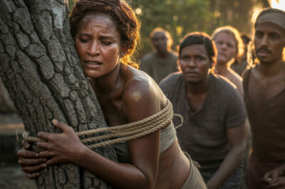 La esclava embarazada fue atada al árbol del ingenio… pero lo que dijo entre dolores nadie lo esperaba.