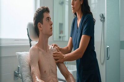 MUJER ES CONTRATADA PARA BAÑAR AL PARALITICO. PERO AL DESNUDARLO, SUS OJOS QUEDARON PARALIZADOS