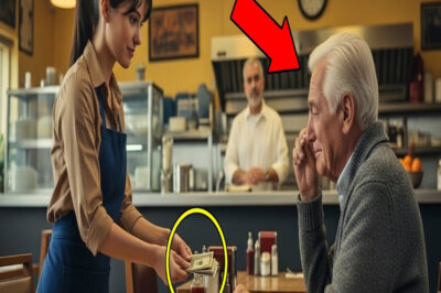 “La camarera paga la cuenta de un anciano — Al día siguiente, un abogado le entrega una llave…”