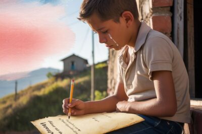 Carta de un niño de 13 años en Ciudad de México a su madre en el cielo