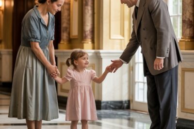 LA HUMILDE EMPLEADA LLEVA A SU HIJITA AL TRABAJO… Y EL GESTO DEL MILLONARIO DEJÓ A TODOS EN SHOCK