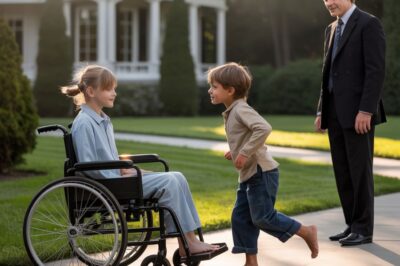 El baile de un niño sin hogar provoca risas en la hija de un millonario paralizado: una historia viral de esperanza inesperada