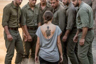 Se burlaban de ella por ser la cadete más débil del patio — hasta que un momento dejó al descubierto el tatuaje en su espalda… ¡Una marca a la que incluso los generales rinden saludo!