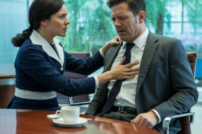 “¡SOY MÉDICA, TRANQUILO!” – EMPLEADA SALVA A MILLONARIO EN PLENO ATAQUE AL CORAZÓN