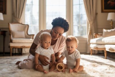 Ninguna niñera dura con los gemelos del multimillonario — hasta que una sirvienta negra hizo algo muy extraño…