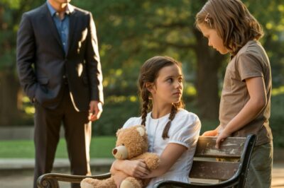 MILLONARIO VIUDO LLEVA A SU HIJA MUDA AL PARQUE… HASTA QUE UNA NIÑA DE LA CALLE HACE UN MILAGRO