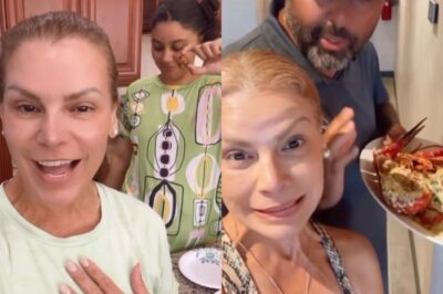 Olga Tañon mostró la sorpresa que le preparó su hija Gabriela a ella y su esposo