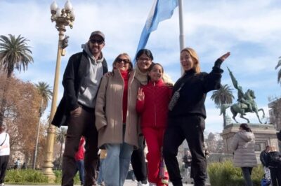 Adamari López disfruta de Buenos Aires junto a Alaïa