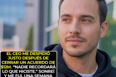 ¡El CEO mexicano me despidió justo después de cerrar un trato de 12 millones!