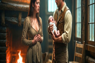 “El ranchero se quedó solo con un bebé hambriento después de que su esposa falleciera, hasta que ella tocó la puerta con los pechos llenos.”