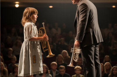 Un músico millonario desafió a una joven humilde a un duelo de trompeta — ¡y todo cambió!