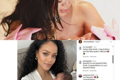 La princesa en brazos de la reina: ¡Rihanna derrite corazones al presentar a su bebé con estas tiernas fotos!
