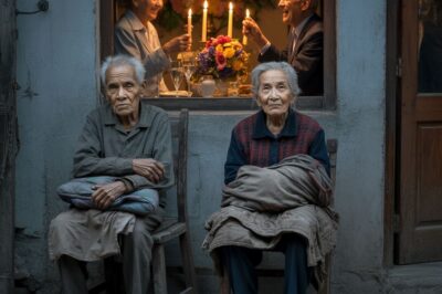 Cuando descubrí a mis papás esperando afuera, tiritando de frío frente a mi casa, mientras mis suegros se divertían adentro, supe que tenía que actuar… y lo que pasó después volteó todo de cabeza.