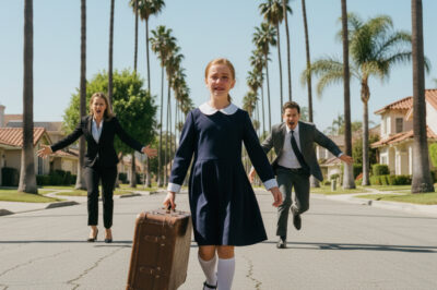 Después del funeral de su padre en California, una niña es dejada en la calle por su madrastra — pero un abogado millonario aparece de repente y descubre un testamento oculto.