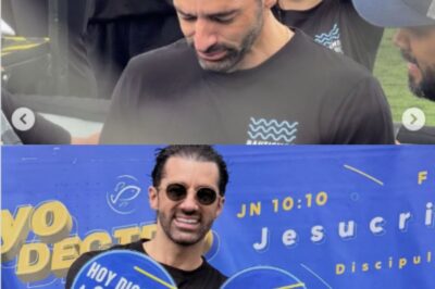 Toni Costa recibe el llamado de Dios y se bautiza