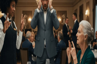 La tímida camarera negra habló con la madre del jefe mafioso— Su lenguaje de señas dejó a todos asombrados