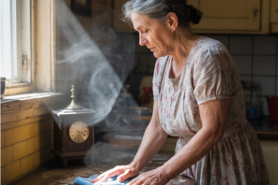 María pasó tres días limpiando cada rincón de la casa, como si su enemigo no fuera el polvo, sino el propio tiempo—el tiempo que la había separado de su hijo.
