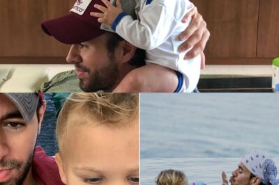 “Nuestro pequeño ángel se parece muchísimo a nosotros dos, y además tiene una característica especial que heredó de mí”, dijo Enrique Iglesias con entusiasmo cuando le preguntaron por su hijo menor